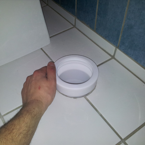 Montering af toilet - Ny klosettilslutning